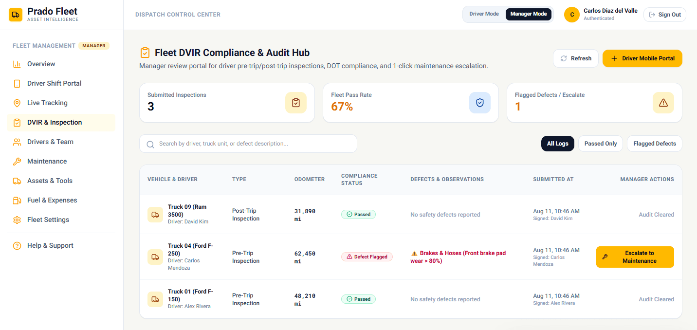 Automated Maintenance & Service